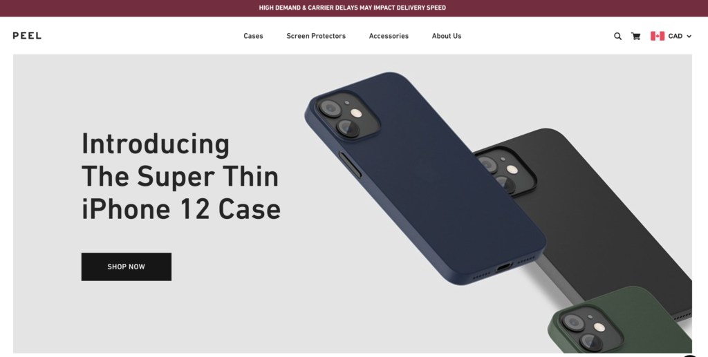peel website